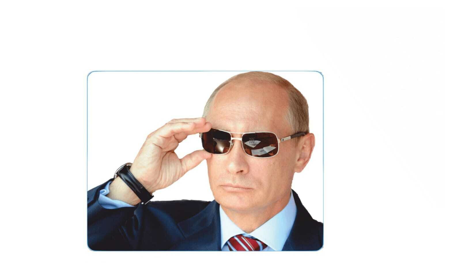 Коврик для мышки игровой 36 на 29 см GOODbrelok принт "Путин" - П0004