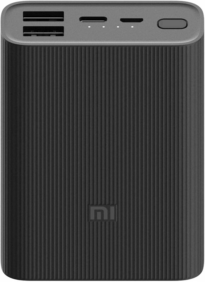 Портативный аккумулятор Xiaomi Mi Power Bank 3 Ultra Compact 10000 mAh черный