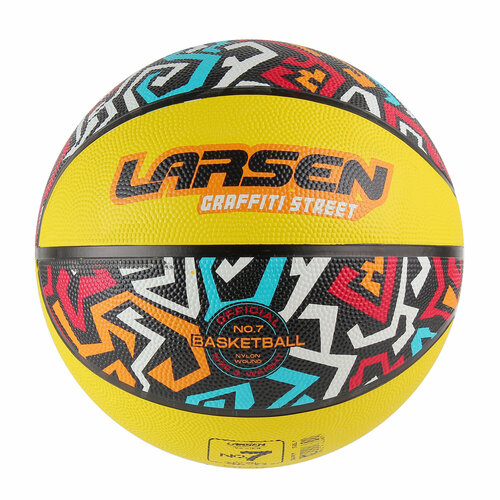 Мяч баскетбольный Larsen RB7 Graffiti Street Multycolor