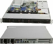 Сервер в корпусе высотой 1U Никс sS9500/pro1U S924L1Ni Xeon Silver 4214R/192 ГБ/1 x 1 Тб SSD/Aspeed AST2500