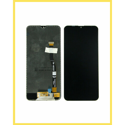 Дисплей (экран) для Samsung Galaxy M20 M205F в сборе с тачскрином Черный