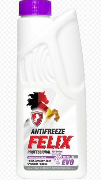 фото Антифриз FELIX EVO -40C (1 кг.) фиолетовый