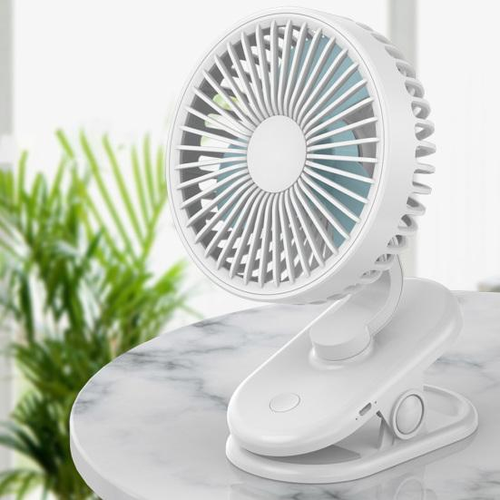 Настольный белый вентилятор с прищепкой 88000₽