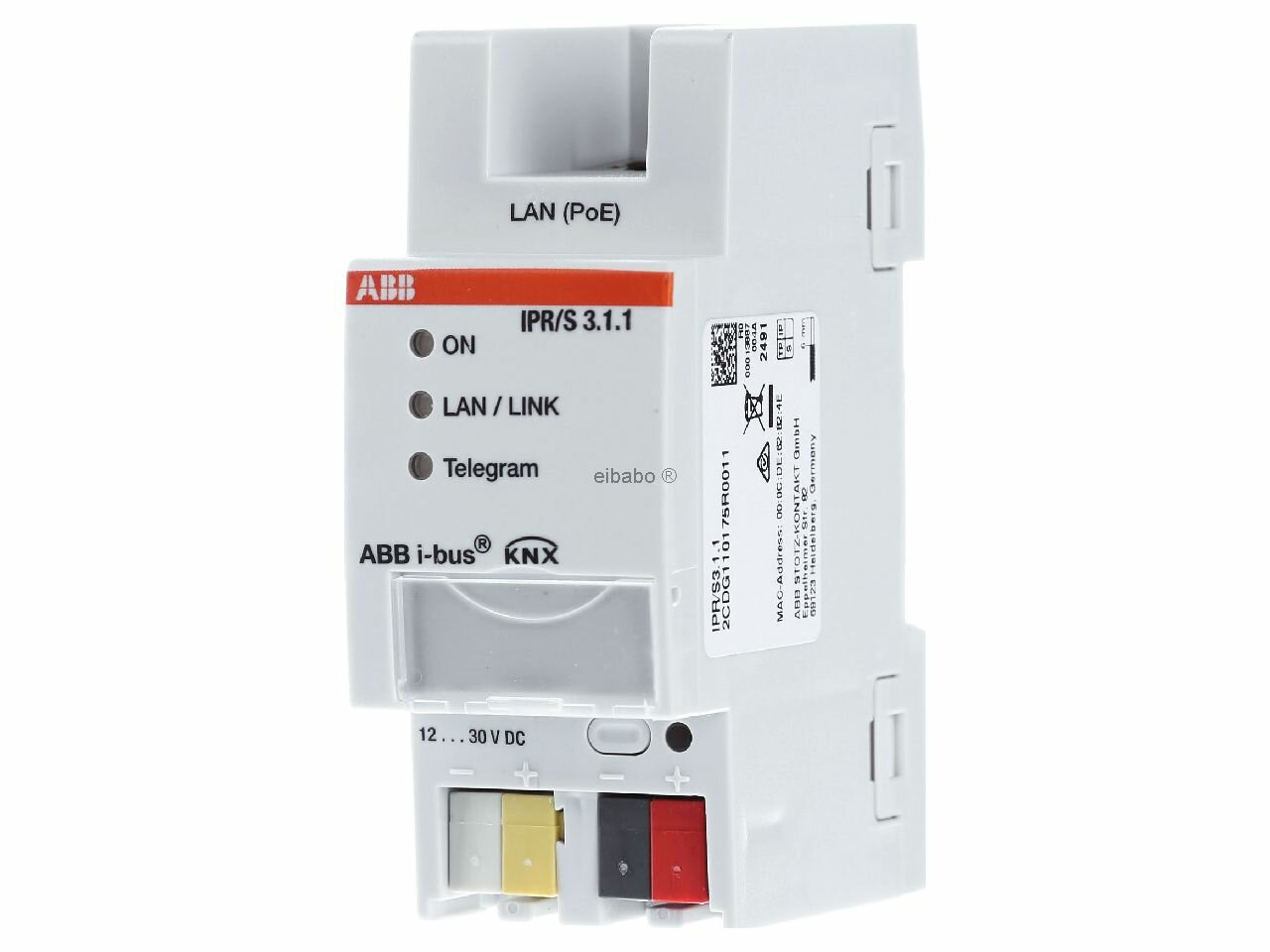 Ethernet для домашней автоматизации KNX IPR/S 3.1.1 – ABB – 2CDG110175R0011 – 4016779906487