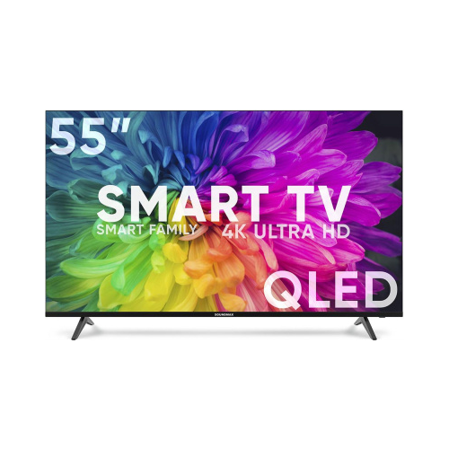 Телевизор Soundmax SM-QLED55T21SU черный 3446100₽