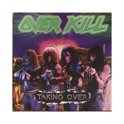 Overkill - Taking Over, 1xLP, PINK MARBLED LP gorgoroth pentagram 1xlp white black marbled lp