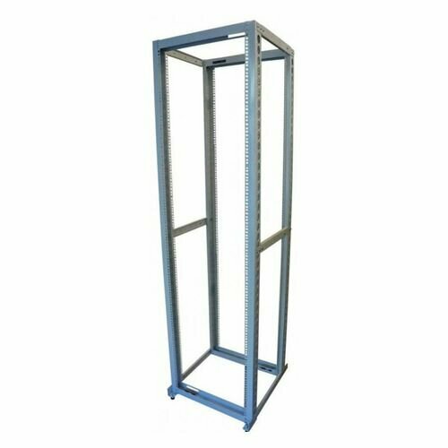 Стойка двухрамная NTSS (NTSS-2POR24U/600-1000) 24U 550ммx1000мм 600кг серый