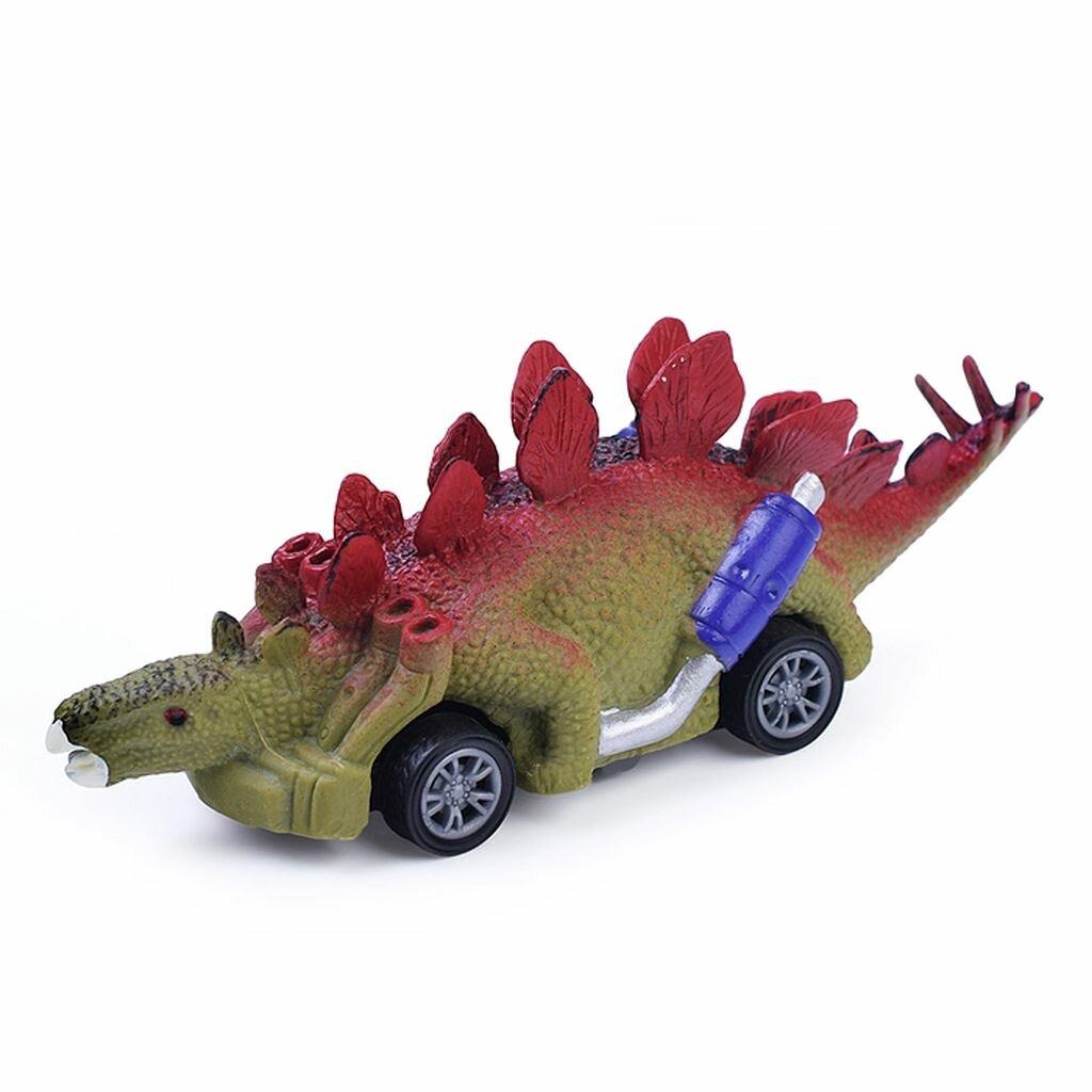 Набор инерционные машинки Динозавры для мальчика, 6 шт. — фото 1