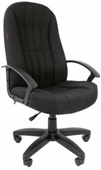 Кресло VT_EChair-685 LT ткань черный пластик