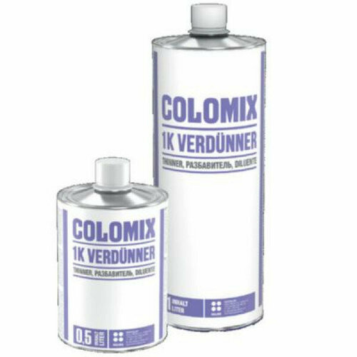 COLOMIX 48801301 Разбавитель для автоэмалей 0,5л COLOMIX