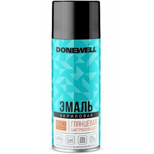 Эмаль универсальная акриловая RAL 9003 белая глянцевая DONEWELL DONEWELL DWA9003 эмаль универсальная акриловая ral 7040 серая глянцевая donewell donewell dwa7040 donewell арт dwa7040