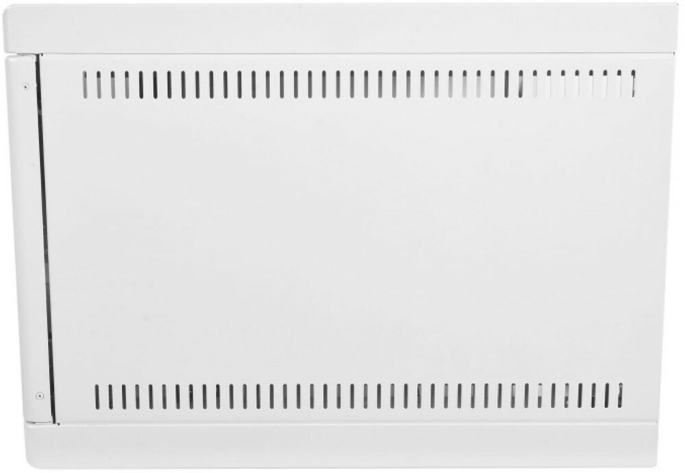 Шкаф настенный ЦМО (ШРН-9.480) 9U 600x480мм пер.дв.стекл несъемные бок.пан. 50кг серый - фото №19