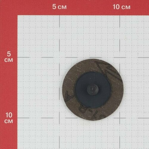 Диск шлифовальный Abraforce СORUNDUM d50 мм P80 на винтовом креплении (1 шт.) насадка на винтовом креплении для ушм и дрели abraforce d50 мм