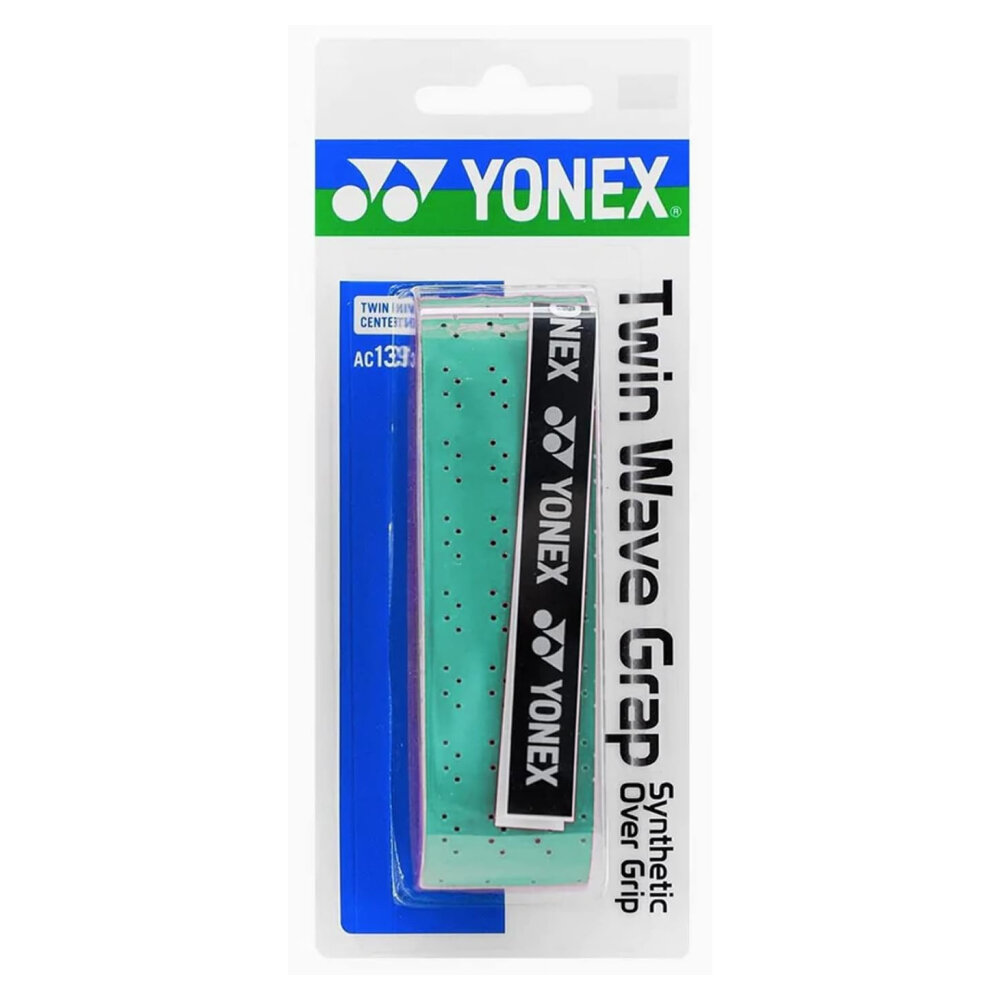 Обмотка для ручки Yonex Overgrip AC139EX Twin Wave Grap x1, Green