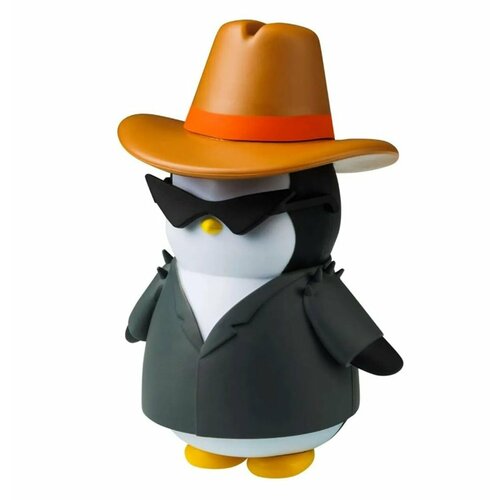 Фигурка Pudgy Penguins Фигурка в шляпе, 11.5 см + аксессуары PUP6010-A