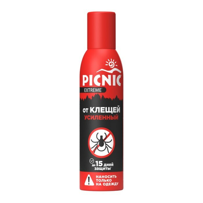 Средство от клещей PICNIC Extreme 150мл Аэрозоль