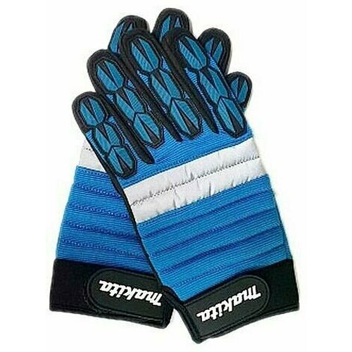 Перчатки Makita Механик (PGH-160350-XL), синий перчатки makita pgh 160350 m профессиональные