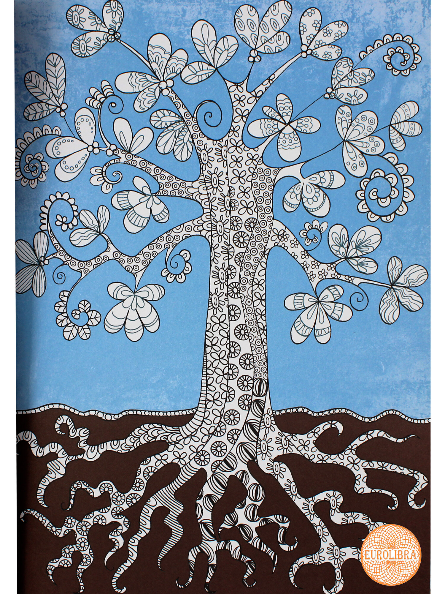 Книга Creative Therapy Colouring Book - фото №6