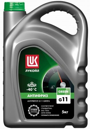 Лукойл G11 Green готовый -40C 5 кг 227386
