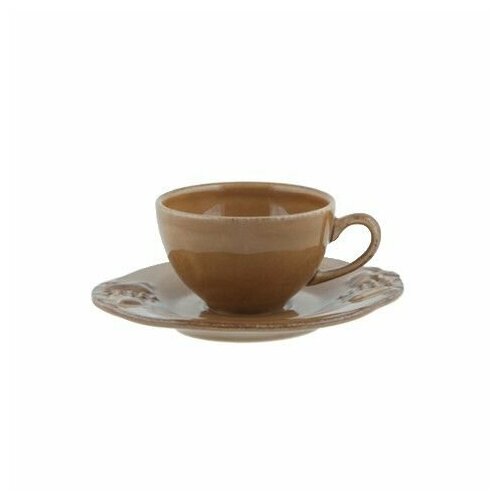 Кофейная пара CASAFINA BY COSTA NOVA MADEIRA HARVEST (MEDITERRANEA) / 80 мл, Ударопрочная керамика / Португалия