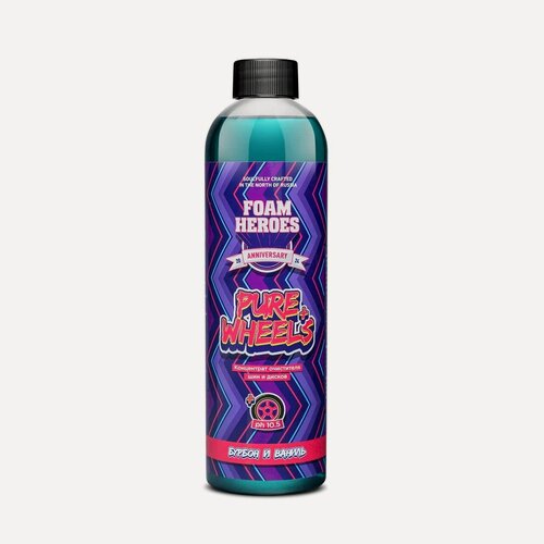 Изображение товара Foam Heroes Pure Wheels + концентрат очистителя шин и дисков, 500мл
