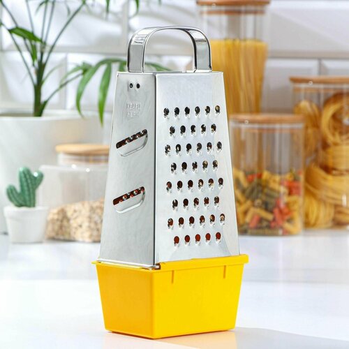 Тёрка 4 грани из нержавеющей стали 11x9x27 см 880₽