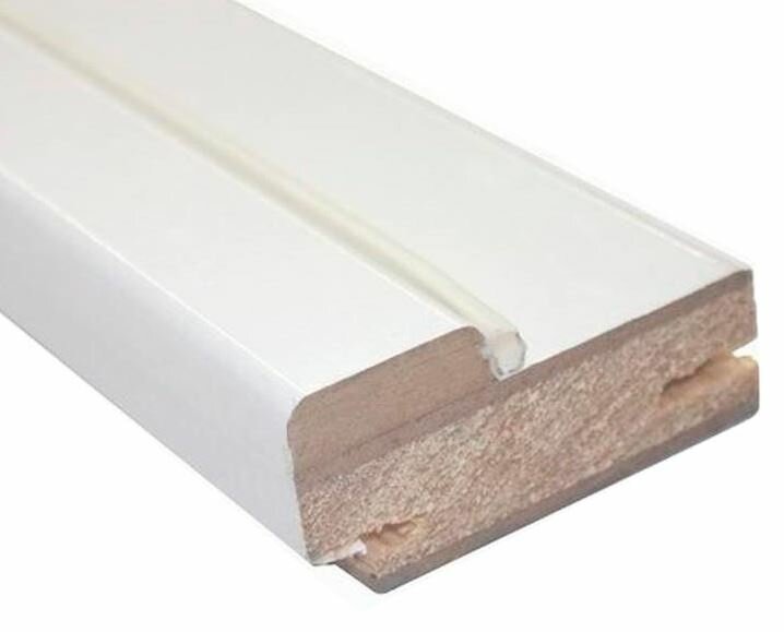 фото Коробка телескоп ПП 80х30х2070 эмаль белый с упл.