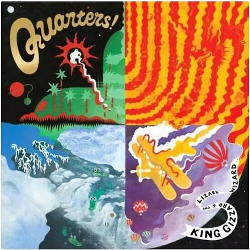 Виниловая пластинка Heavenly King Gizzard And The Lizard Wizard – Quarters! (2LP)