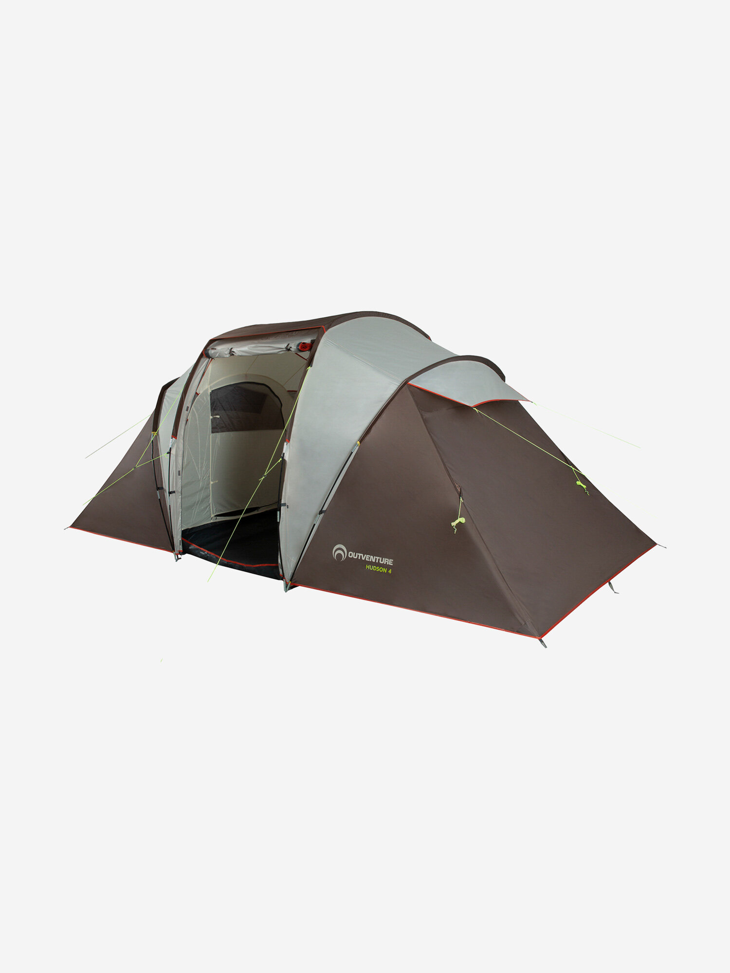 Палатка 4-местная Outventure Hudson 4 Alternative Бежевый; Ориг: one size