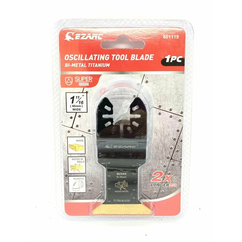 Титановая насадка EZARC по дереву с гвоздями металлу и пластику для реноватора мультитула полотно пильное 770₽