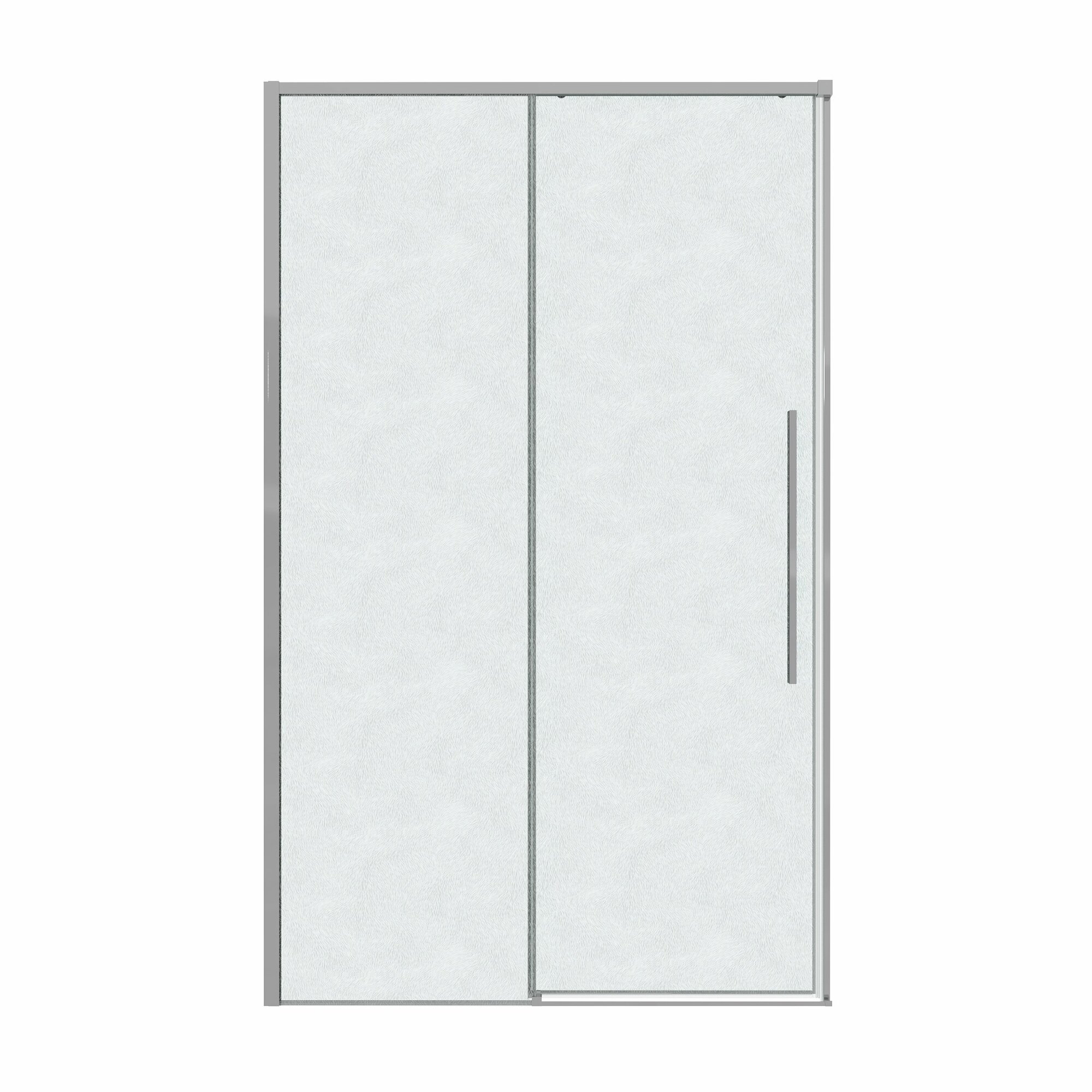 фото Душевая дверь в нишу Grossman 100. K33.01.110.10.02 Galaxy (110*195) хром, стекло шиншилла, 1 место