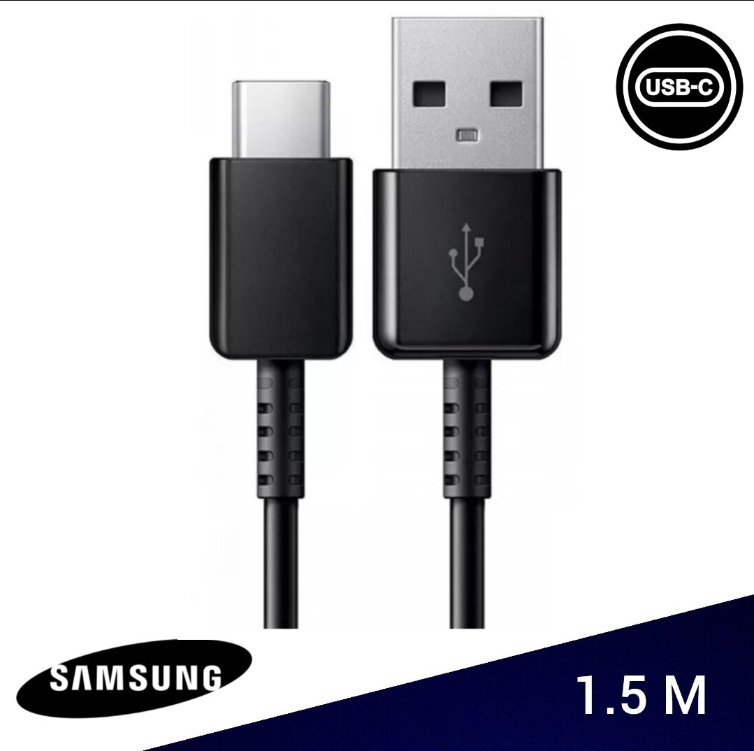 Кабель для Samsung EP-DG930 USB Type-C 1,5м, Black