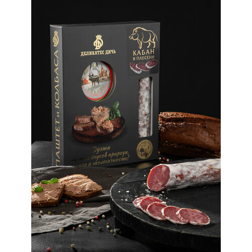 Подарочный набор Дуэт Слово Кабана с паштетом 1750₽