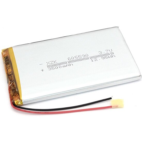 Аккумулятор Li-Pol (батарея) Vbparts 6*55*90мм 2pin 3.7V/3500mAh 079653