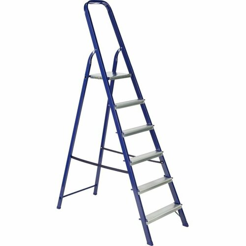 Стремянка стальная 6 ступеней TOPFORT 5178₽