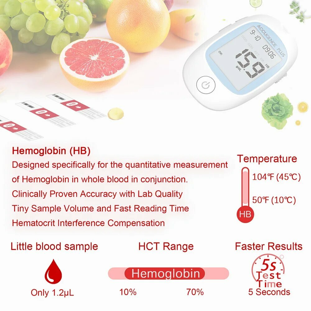 Изображение Тест-полоски Wcore для глюкометра PM800 4 в 1, 30-Ketone