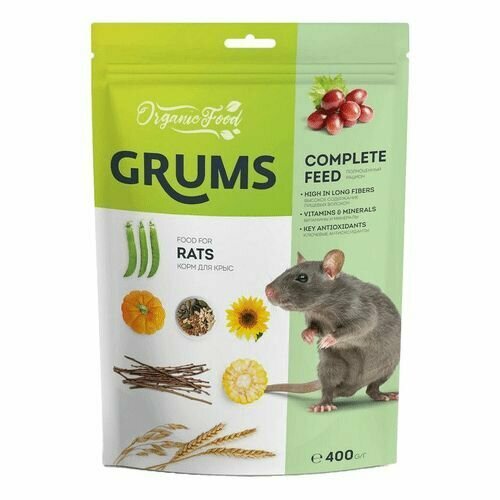Сухой корм для крыс Grums 400 г