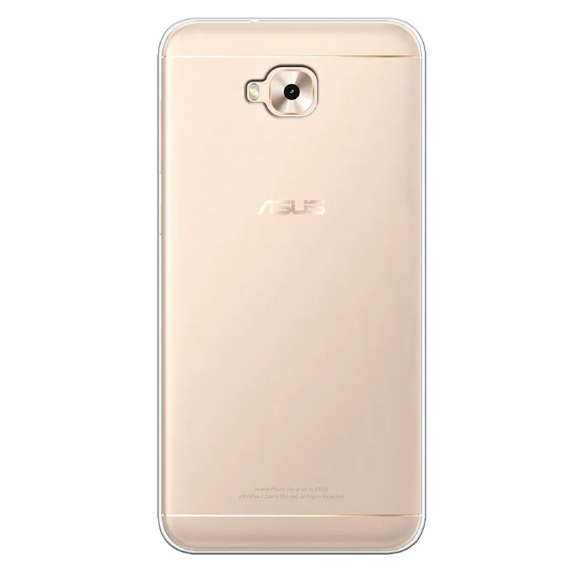 Чехол силиконовый для Asus Zenfone 4 Selfie, ZD553KL, прозрачный