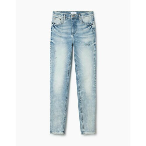 фото Джинсы скинни gloria jeans, размер 42/170, голубой