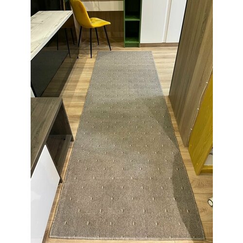 фото Ковровая дорожка ковролин star carpet cvrln 1 х 3 м, серая