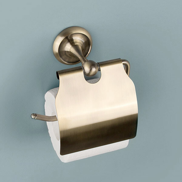 фото Держатель для туалетной бумаги с крышкой Antico