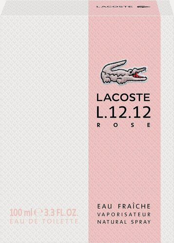 Изображение товара Lacoste L.12.12 ROSE EAU FRAICHE Женская туалетная вода 100мл