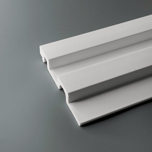 Изображение товара Декоративные стеновые панели из дюрополимера Paolo Arte Konture (Паоло Арте Контур) для внутренней отделки стен 122х21х2700 мм Kr216SP белый