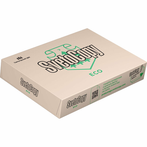 Бумага SvetoCopy ECO (А4, марка Сэ, 80 г/кв. м, 500 л) Волга