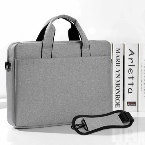Сумка портфель для ноутбука для документов с плечевым ремнем до 17.3 дюйма