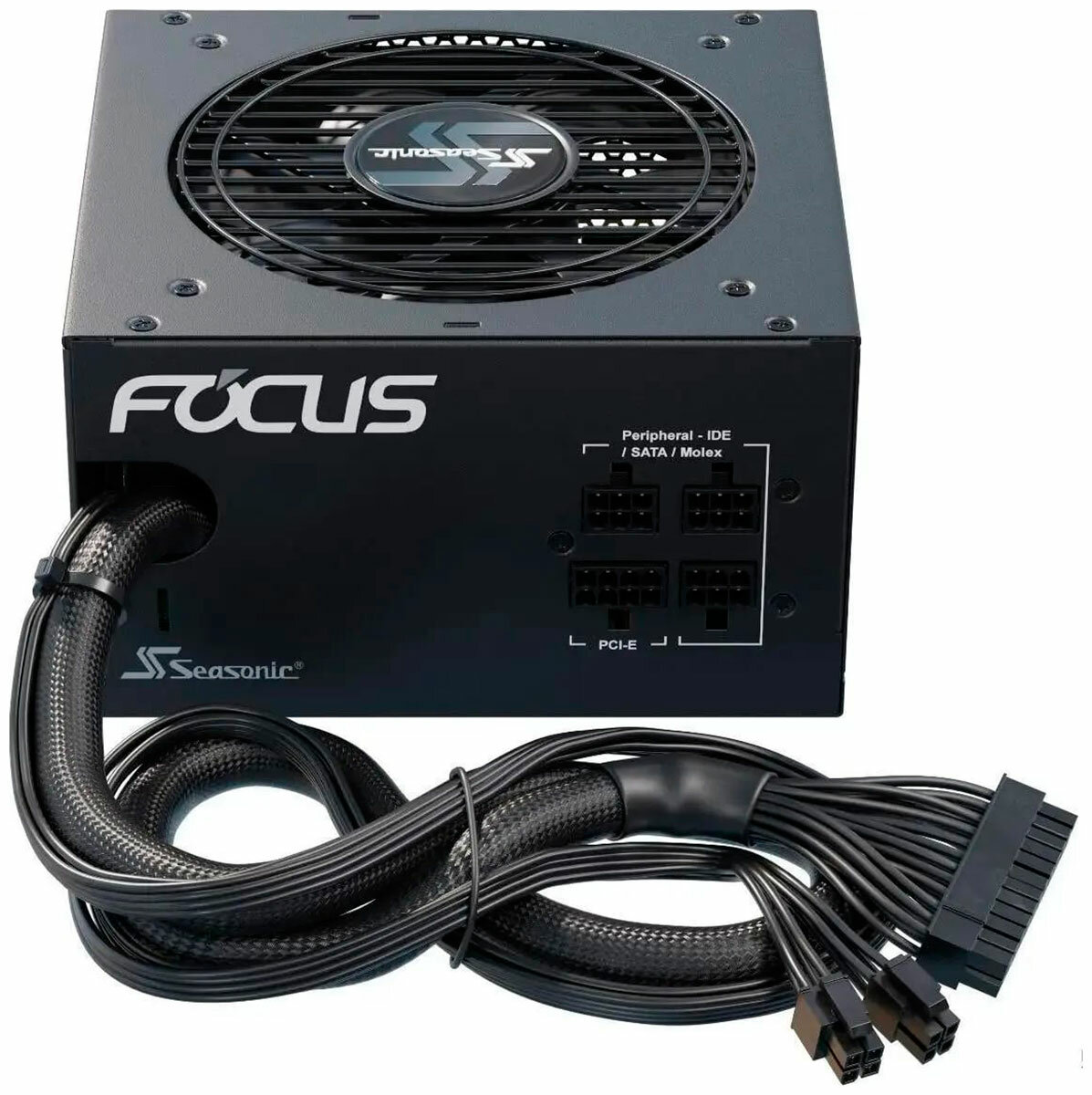 Блок питания ATX SeaSonic SSR-850FM 850W, 80 Plus Gold, 120mm fan, semi-modular - фото №12