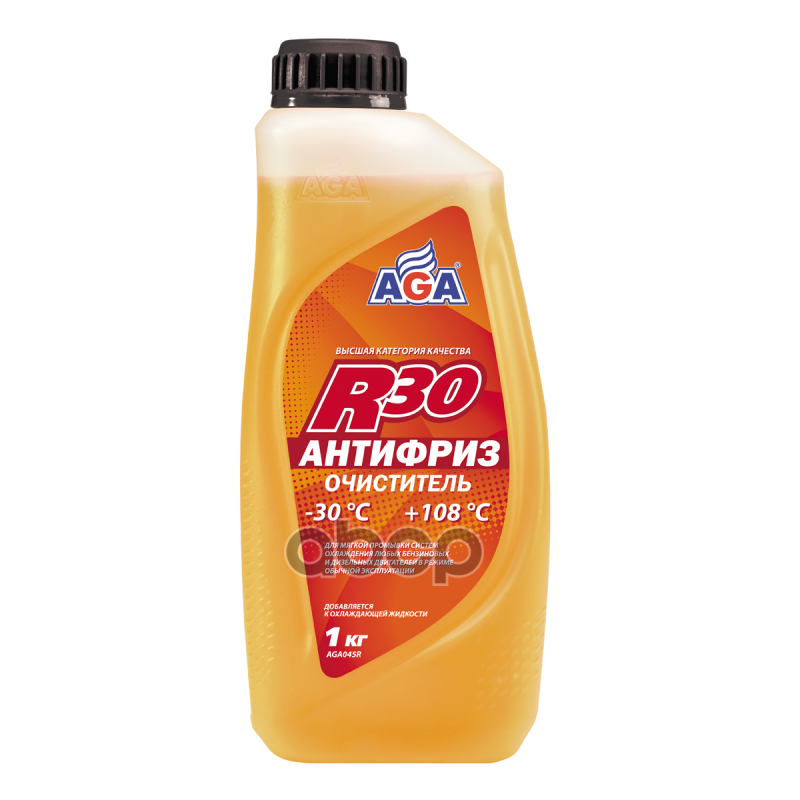 Антифриз - очиститель цвет нейтральный -30С 1 кг AGA арт. aga045r
