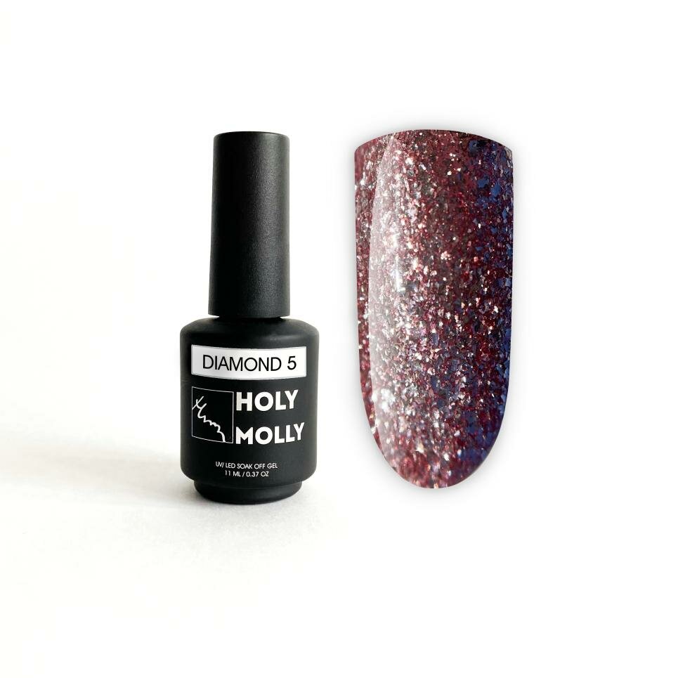 Гель-лак Holy Molly Diamond №05 11 мл
