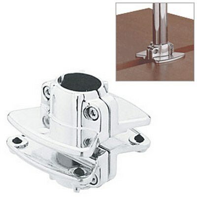 Держатель для полок Полкодержатель для вертикальной трубы d- 25 мм двухсторонний хром- 2 шт. в упаковке.