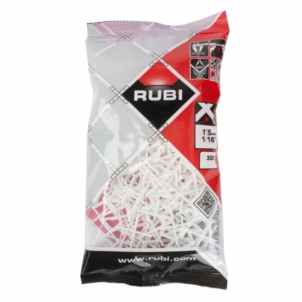 Крестики для плитки RUBI 15мм (расшивка для швов)